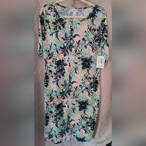Lularoe Julia XL NWT Floral Spring Dress